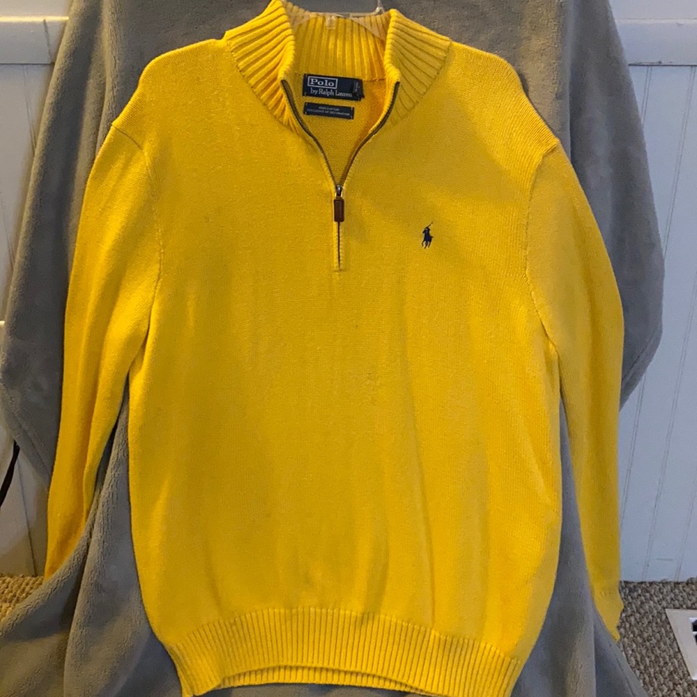 Men’s Polo pull-over sweater